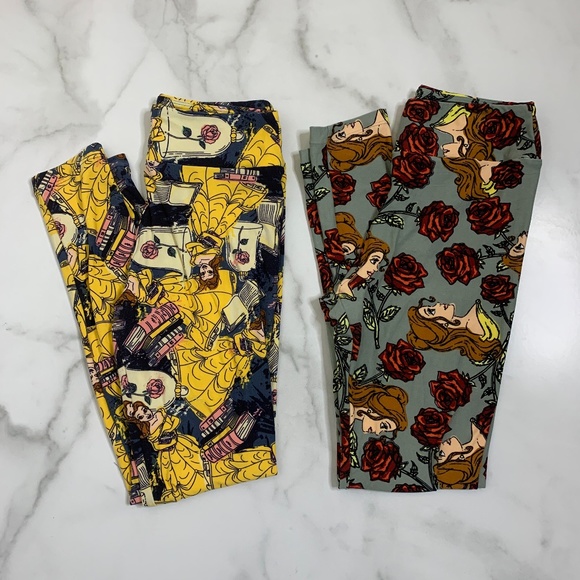 Lularoe Disney Beauty The Beast Belle 